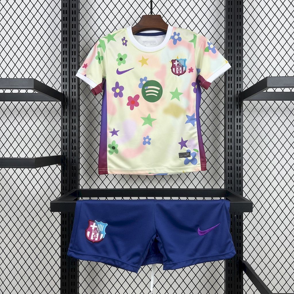 Kit Infantil Barcelona 25/26 Edição Especial (Golf)