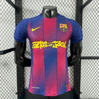 Camisa Barcelona 25/26 Home (Cactus Jack) - (Jogador)
