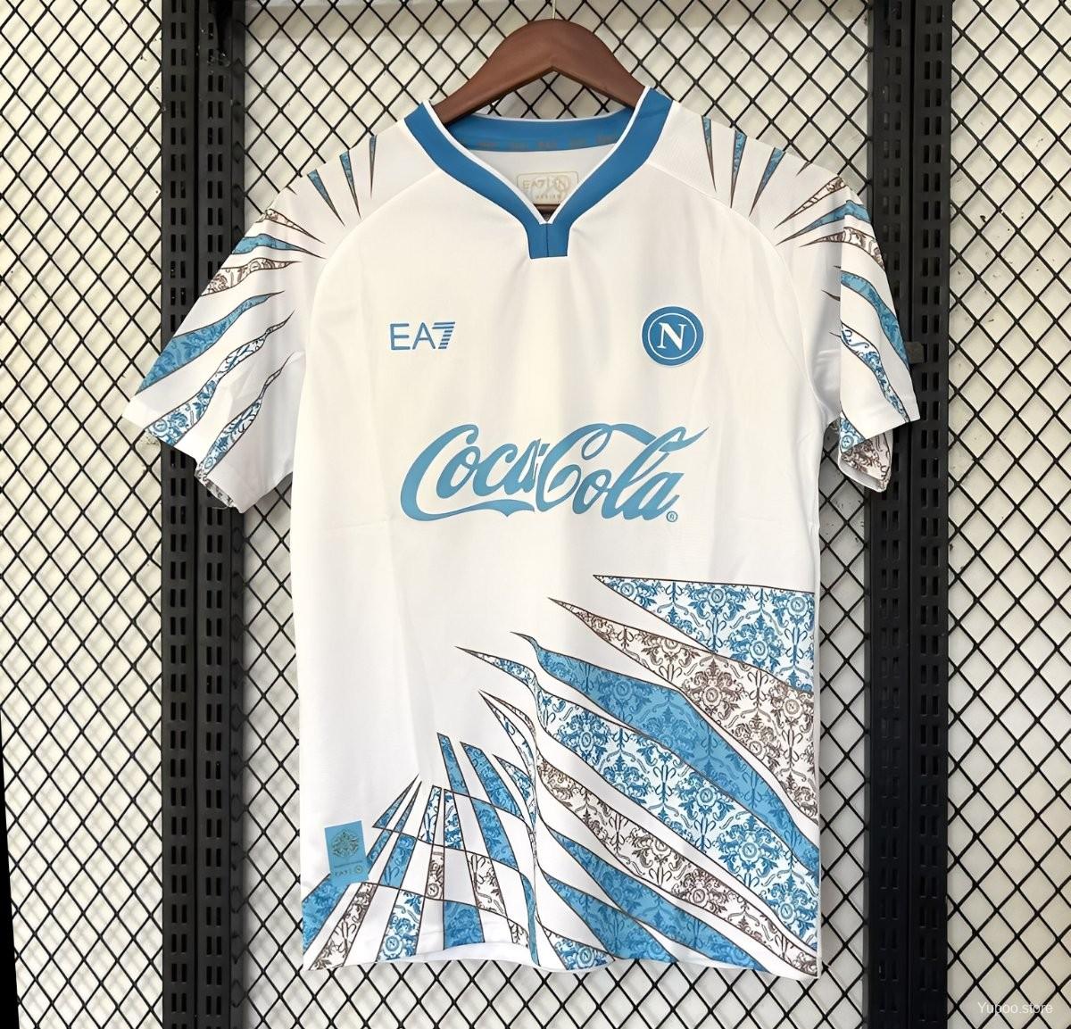 Camisa Napoli 25/26 Pré-Jogo - (Torcedor)