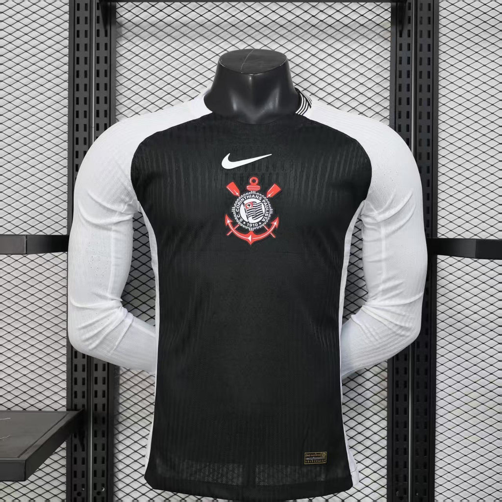 Camisa Corinthians 2025 Away - (Jogador) Manga Longa
