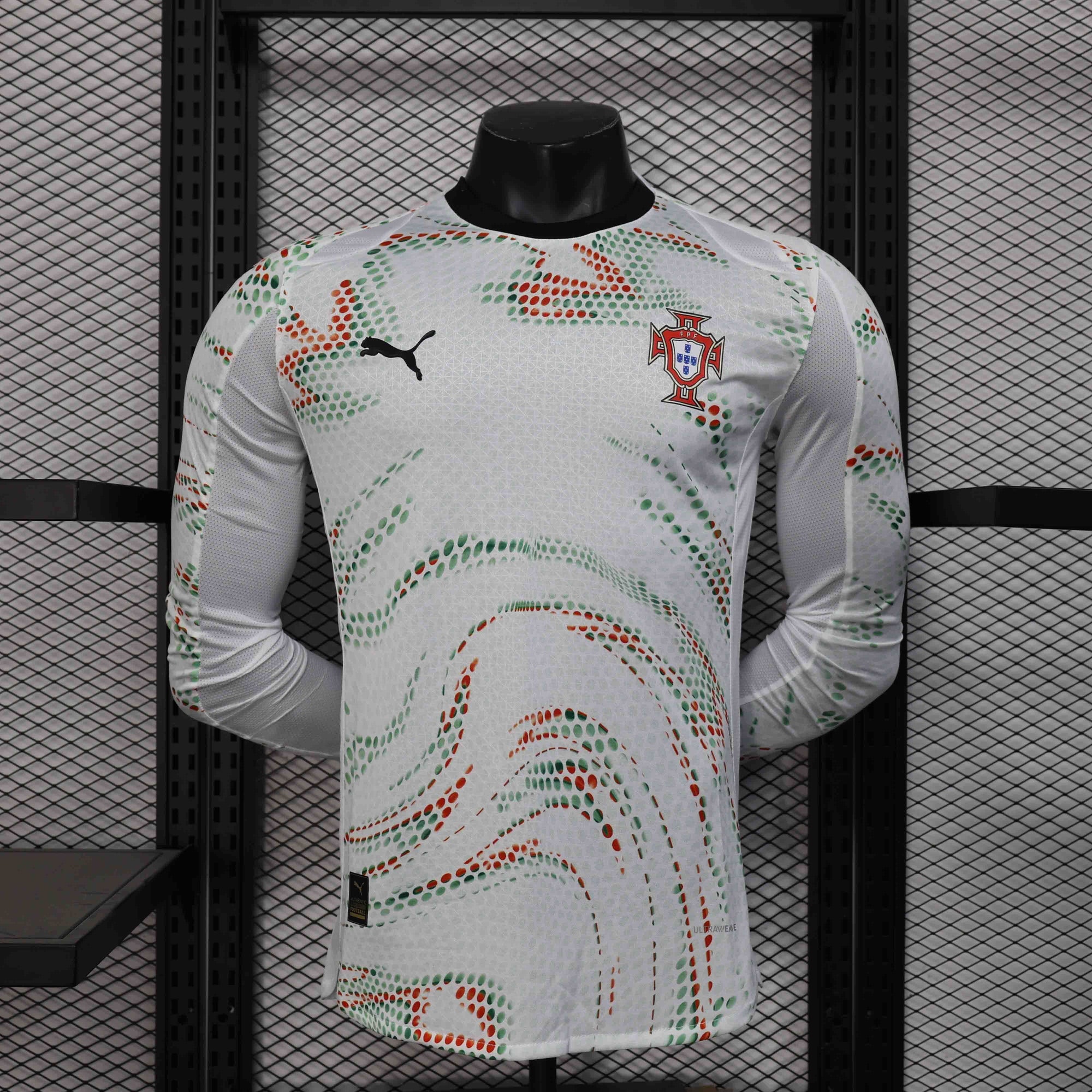 Camisa Portugal 2025 Away - (Jogador) Manga Longa