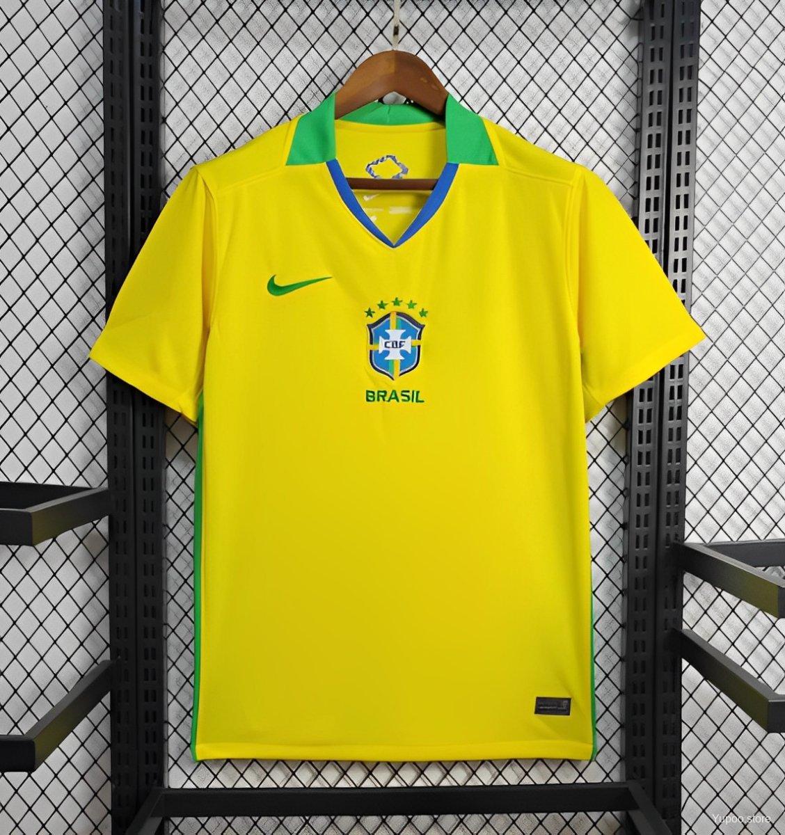 Camisa Brasil Feminino 2025 Home - (Torcedor)