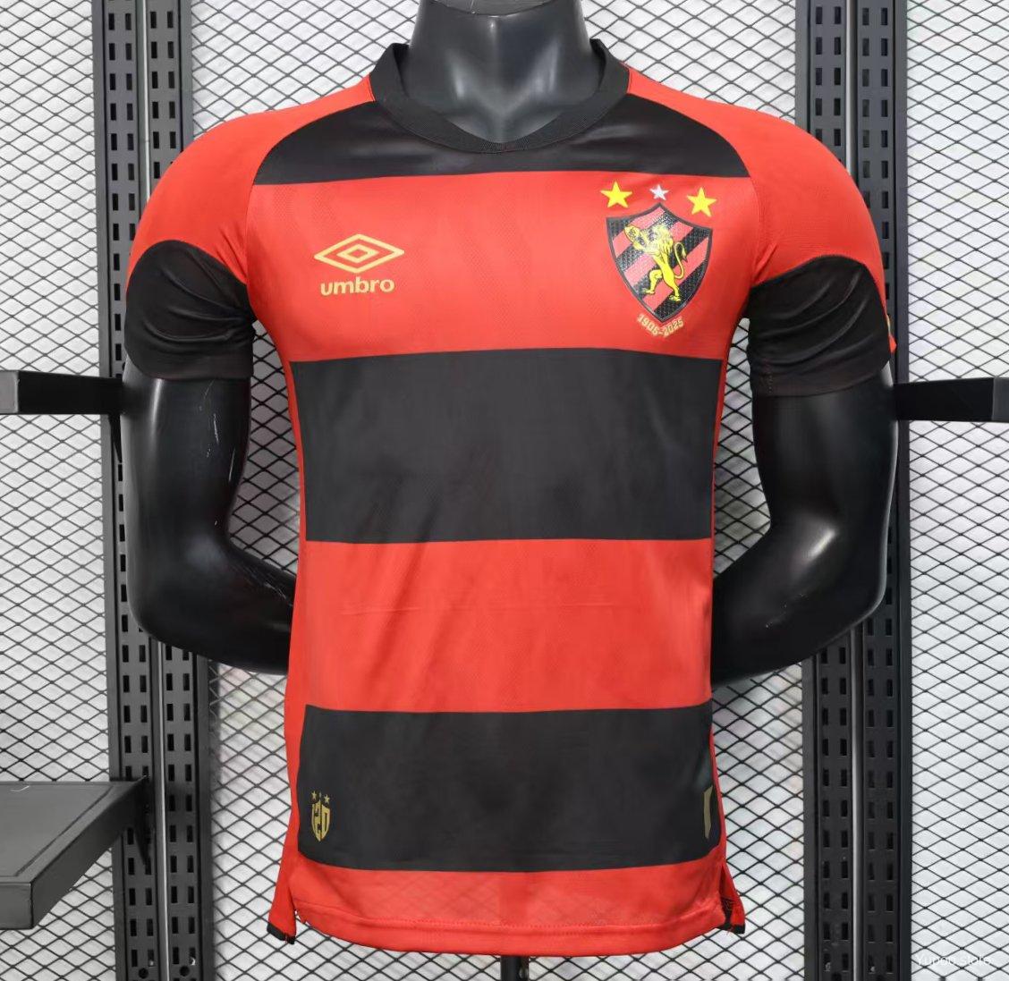 Camisa Sport Recife 2025 Home - (Jogador)