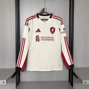 Camisa Liverpool 25/26 Away - (Torcedor) Manga Longa