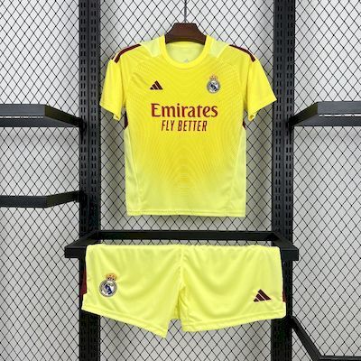 Kit Infantil Real Madrid 25/26 Goleiro Sixth