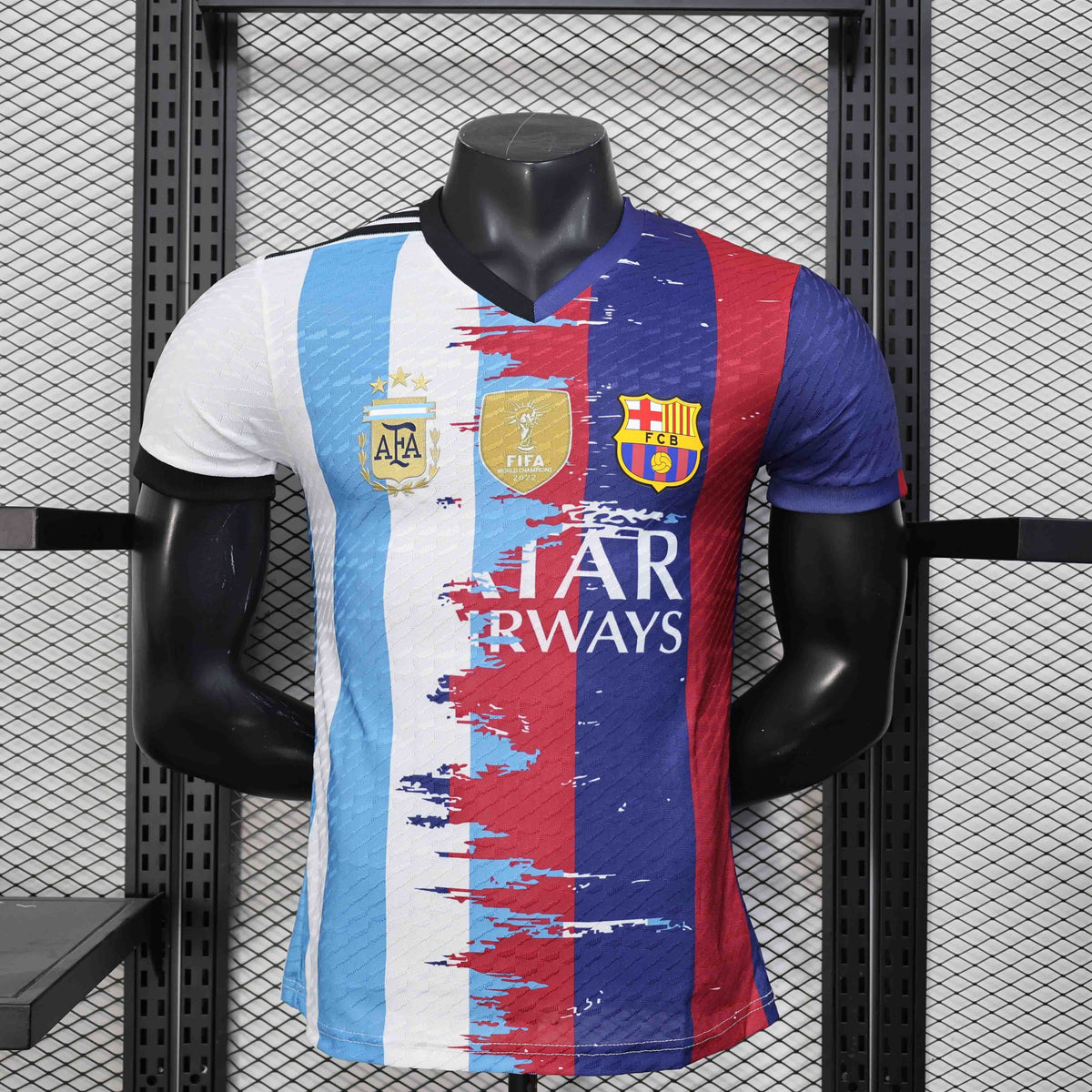 Camisa Barcelona x Argentina 25/26 (Messi) - (Jogador)