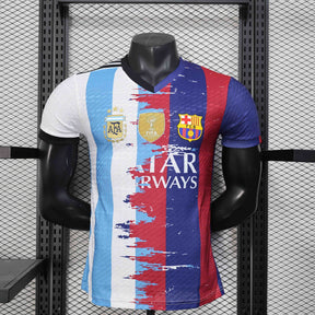 Camisa Barcelona x Argentina 25/26 (Messi) - (Jogador)