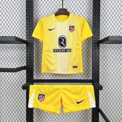 Kit Infantil Atlético de Madrid 25/26 Goleiro Home