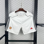 Shorts Manchester United 25/26 Home (White) - (Torcedor)
