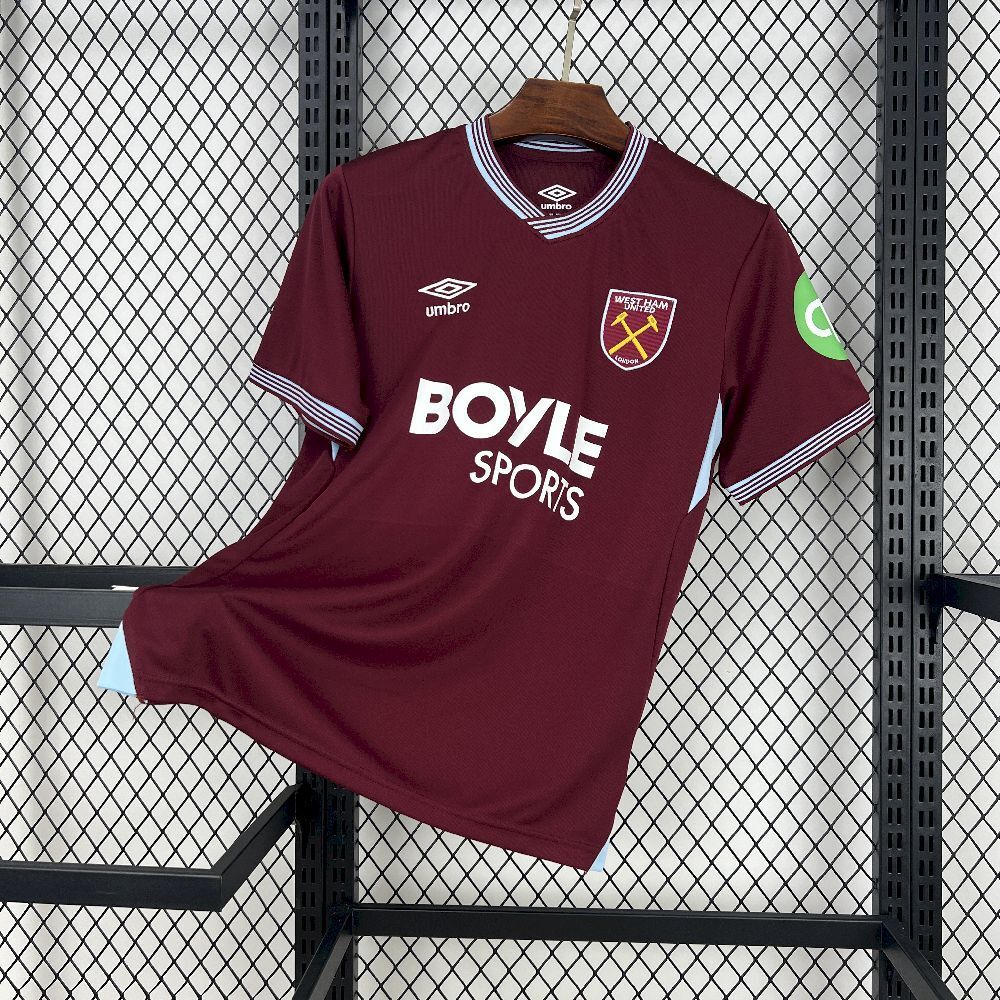 Camisa West Ham 25/26 Home - (Torcedor)
