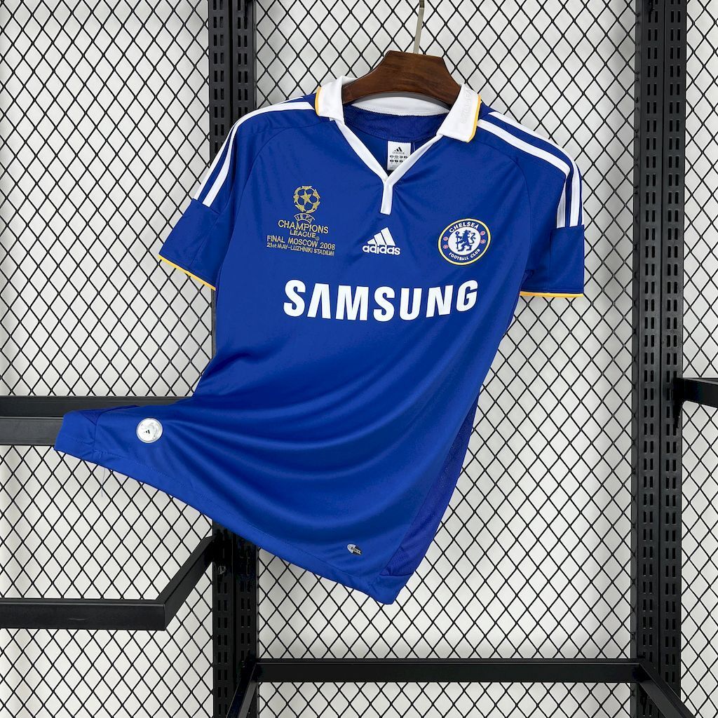 Camisa Chelsea 08/09 Home (Final Champions League) - (Retrô)