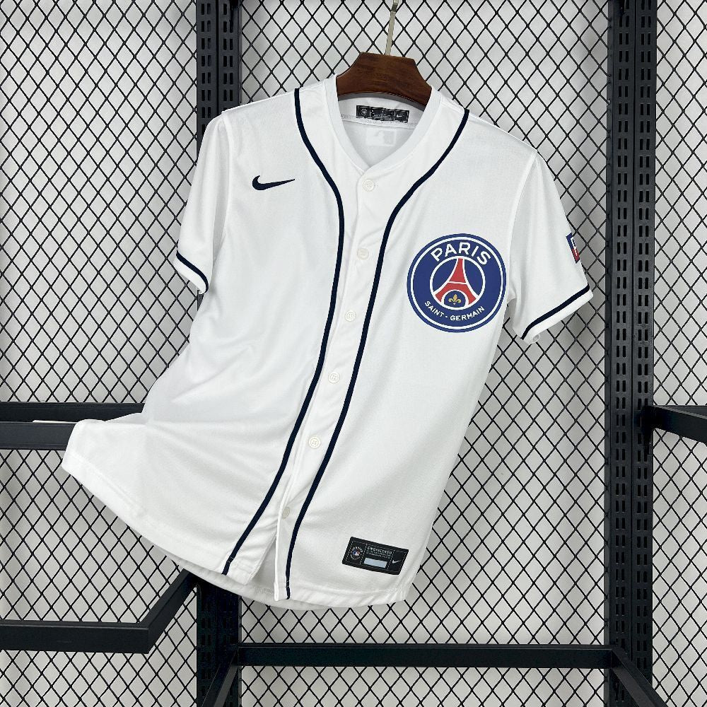 Camisa PSG 2025 MLB Nike Limited White - (Torcedor)