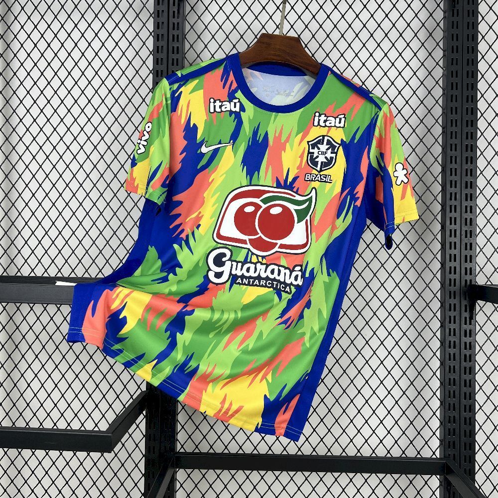 Camisa Brasil Feminino 2025 Pré-Jogo - (Torcedor)