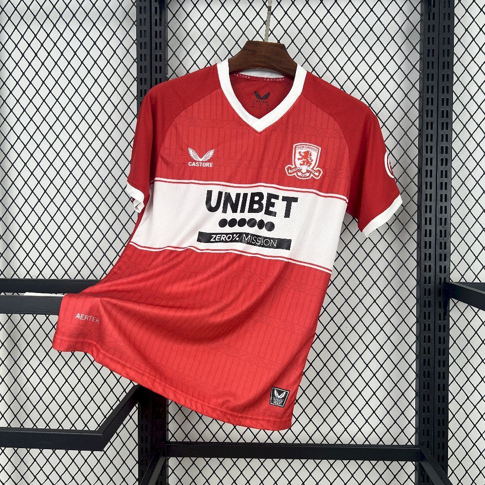 Camisa Middlesbrough 25/26 Home - (Torcedor)