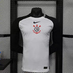 Camisa Corinthians 2025 Home - (Jogador) Manga Longa