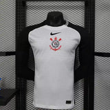 Camisa Corinthians 2025 Home - (Jogador) Manga Longa