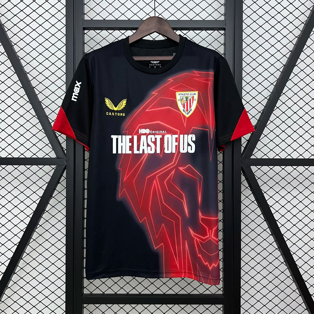 Camisa Athletic Bilbao 24/25 Pré-Jogo (The Last Of Us) - (Torcedor)