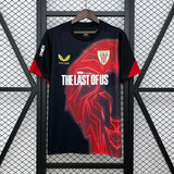 Camisa Athletic Bilbao 24/25 Pré-Jogo (The Last Of Us) - (Torcedor)