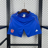 Shorts Universidad de Chile 2025 Home - (Torcedor)