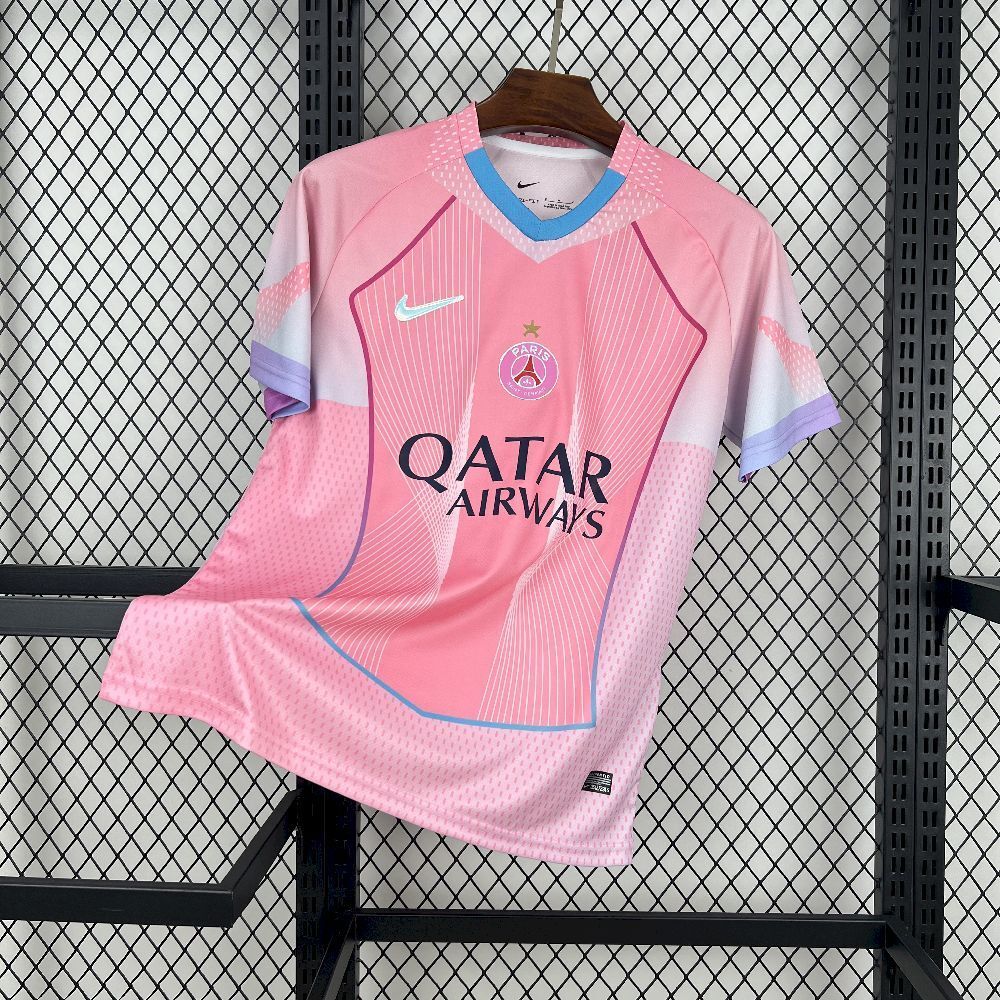 Camisa PSG 25/26 Edição Especial Rose Pink - (Torcedor)