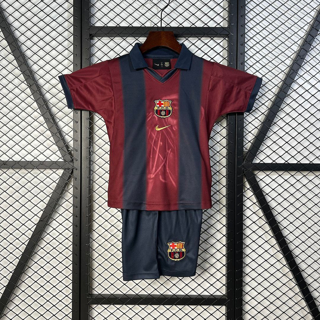 Kit Infantil Barcelona 25/26 Edição Especial (Cactus Jack)