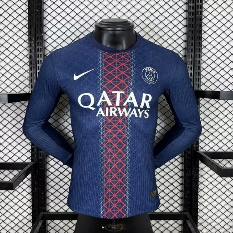 Camisa PSG 25/26 Home - (Jogador) Manga Longa