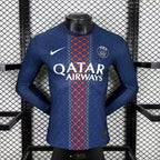 Camisa PSG 25/26 Home - (Jogador) Manga Longa