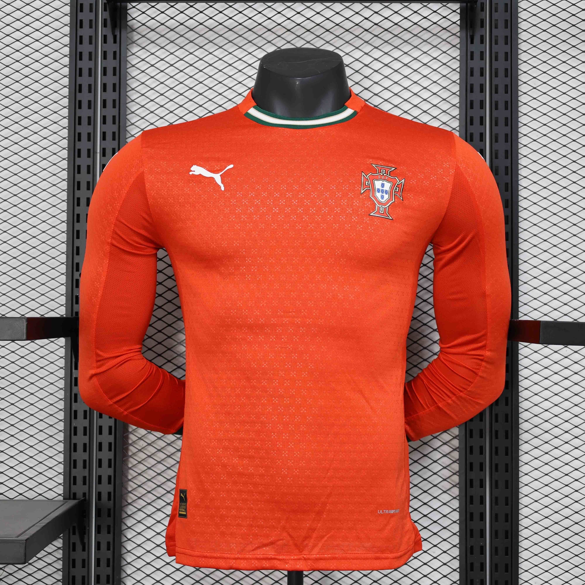 Camisa Portugal 2025 Home - (Jogador) Manga Longa