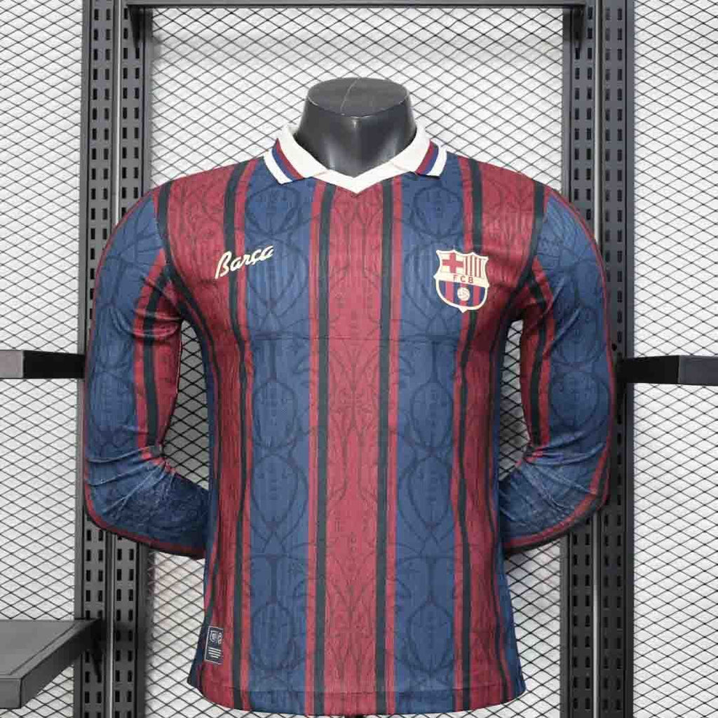 Camisa Barcelona 25/26 Edição Especial - (Jogador) Manga Longa