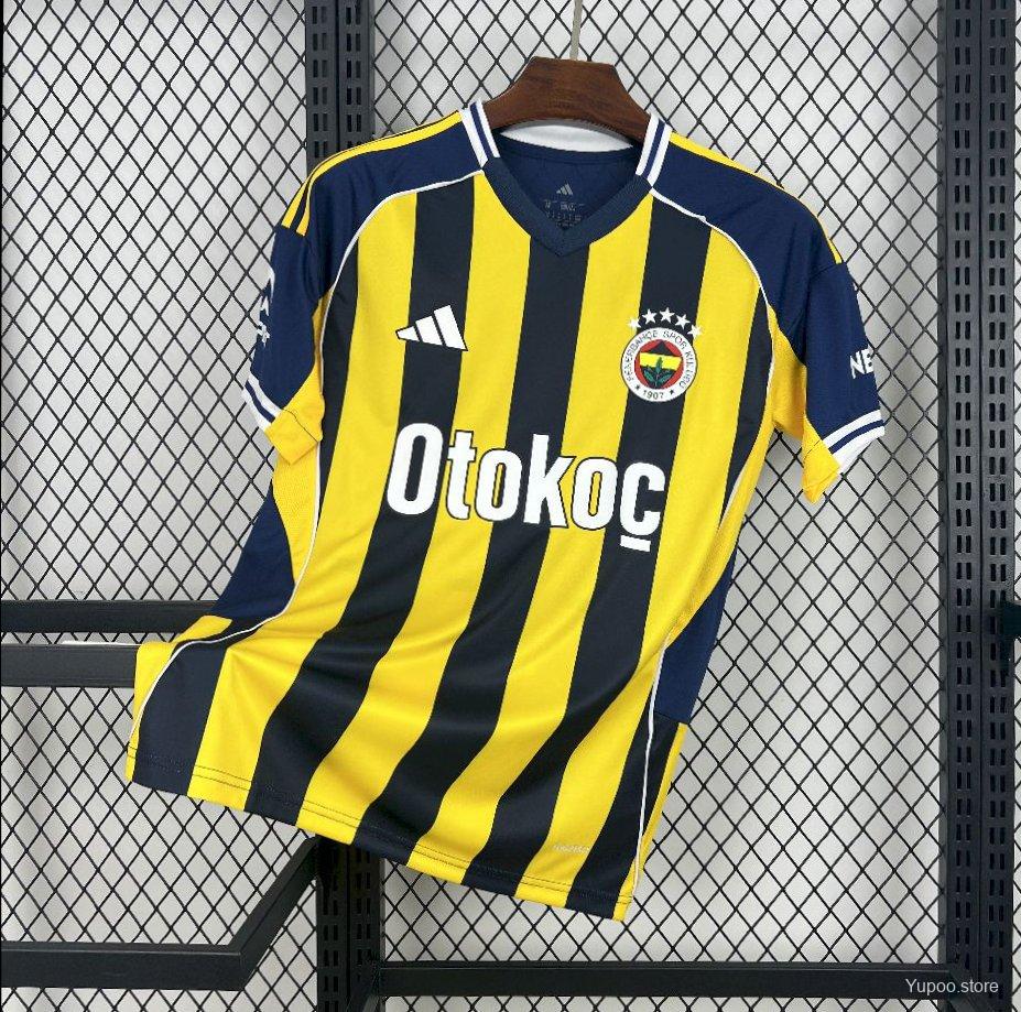 Camisa Fenerbahçe 25/26 Home - (Torcedor)