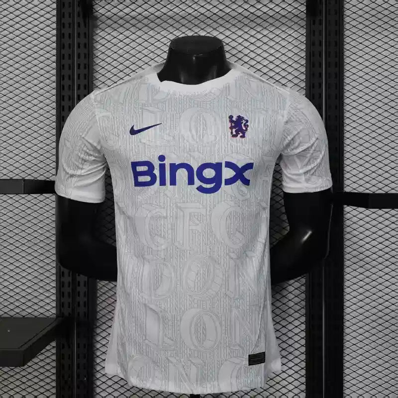 Camisa Chelsea 25/26 Pré-Jogo Home - (Jogador)