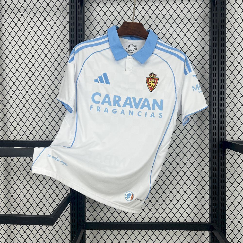 Camisa Real Zaragoza 25/26 Home - (Torcedor)