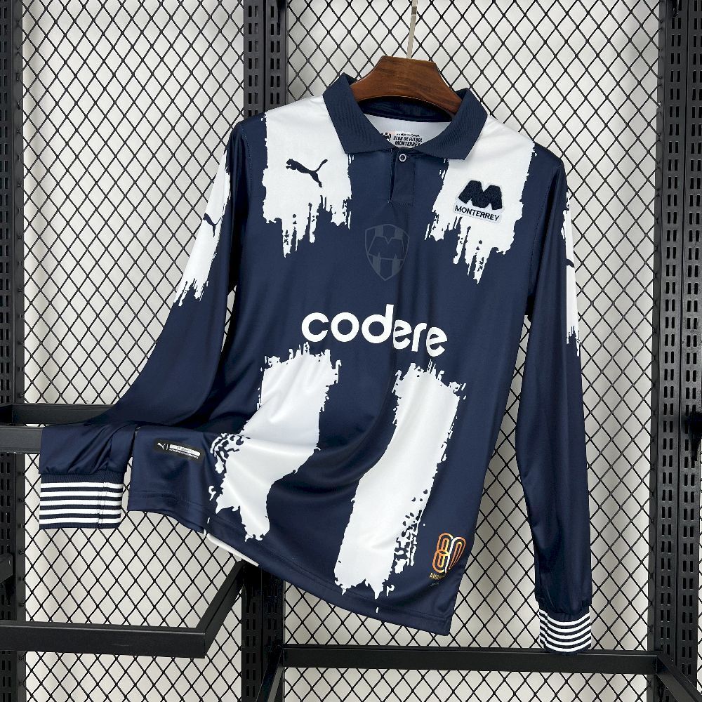 Camisa Monterrey 2025 Home Copa do Mundo de Clubes - (Torcedor) Manga Longa