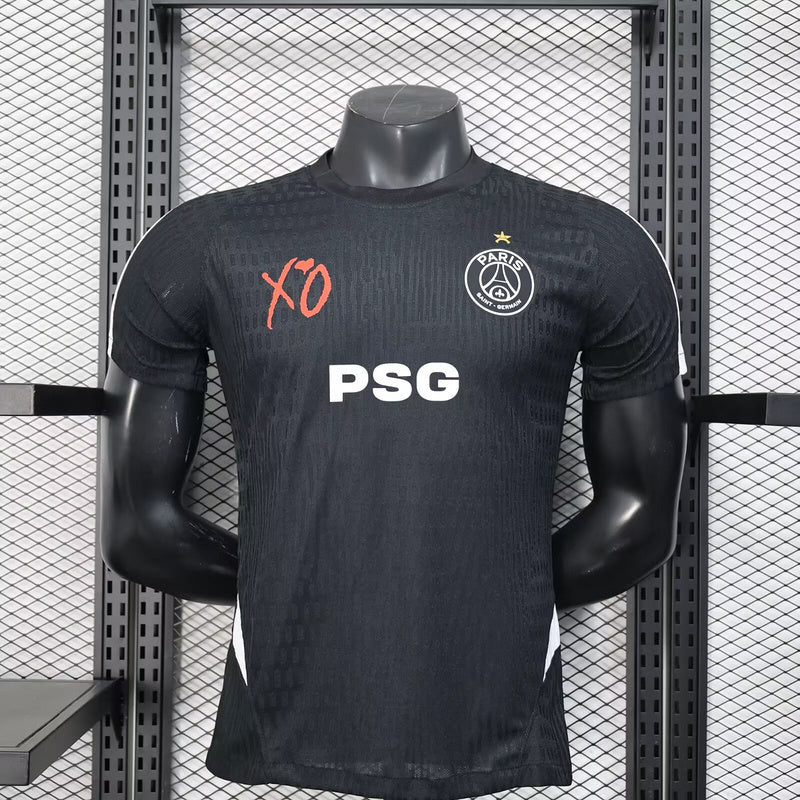 Camisa PSG 25/26 XO / The Weeknd Black - (Jogador)