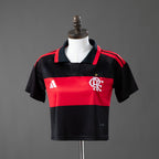 Camisa Flamengo 2026 Home - (Feminina) Cropped
