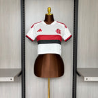 Camisa Flamengo 2026 Away - (Feminina) Cropped