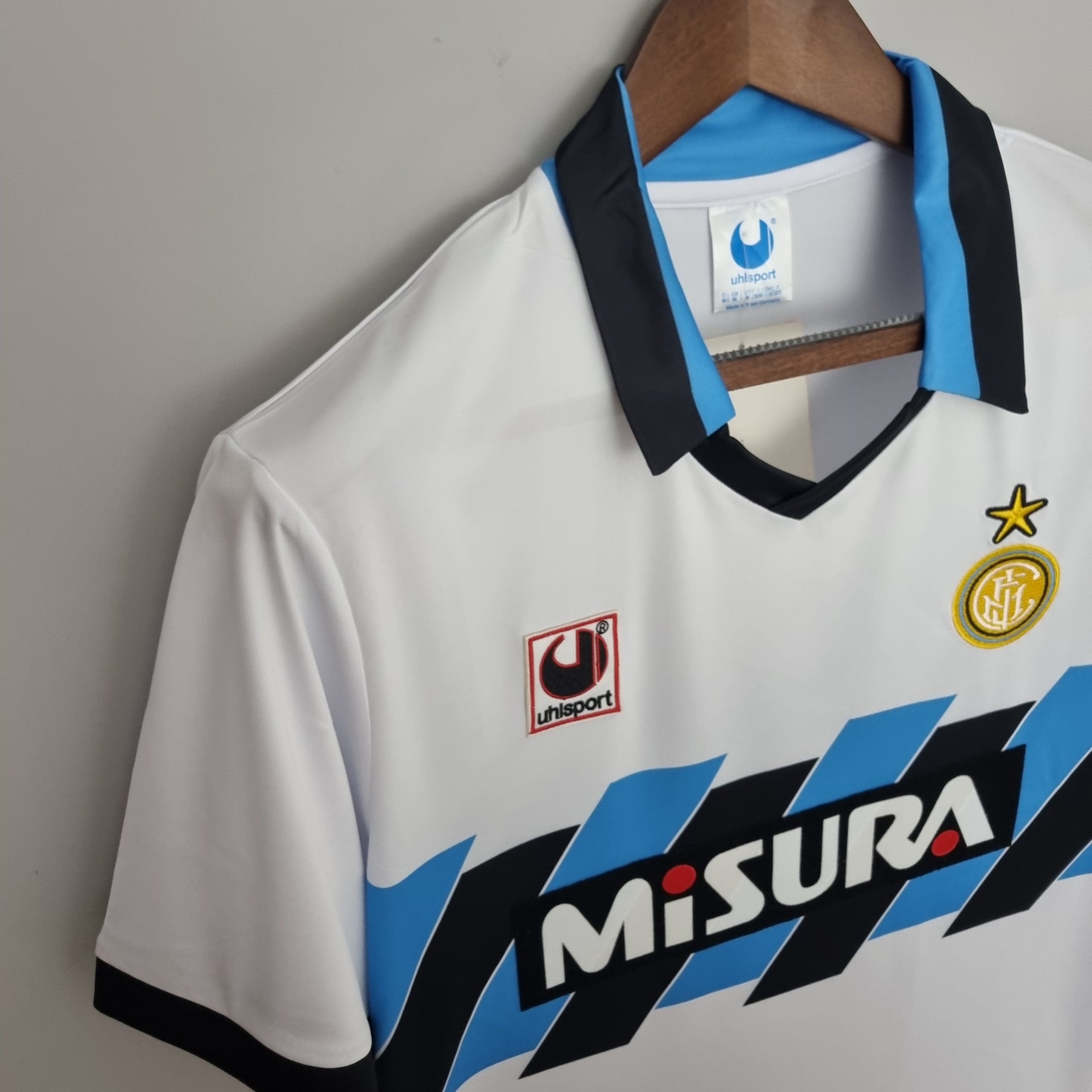 Camisa Inter de Milão Reserva 90/91 - Versão (Retrô)