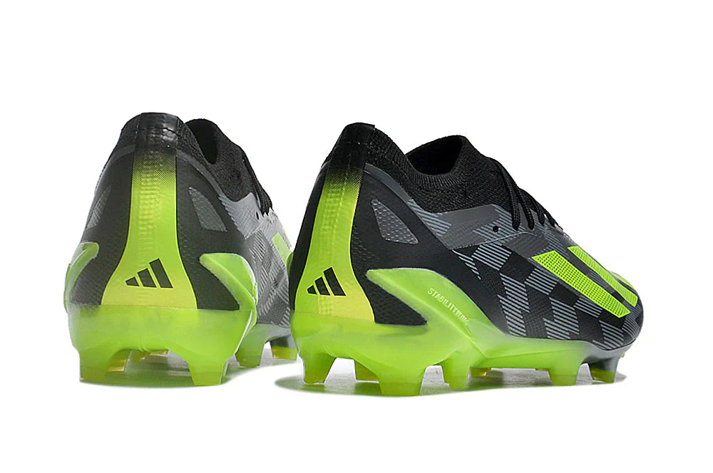 Chuteira Adidas CrazyFast.1 FG (Preta e Verde)