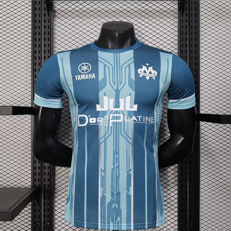 Camisa Olympique de Marseille 25/26 Edição Blue Joint - (Jogador)