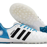 Chuteira Adidas 11 Pro "Tony Kroos" TF - Branco e Azul