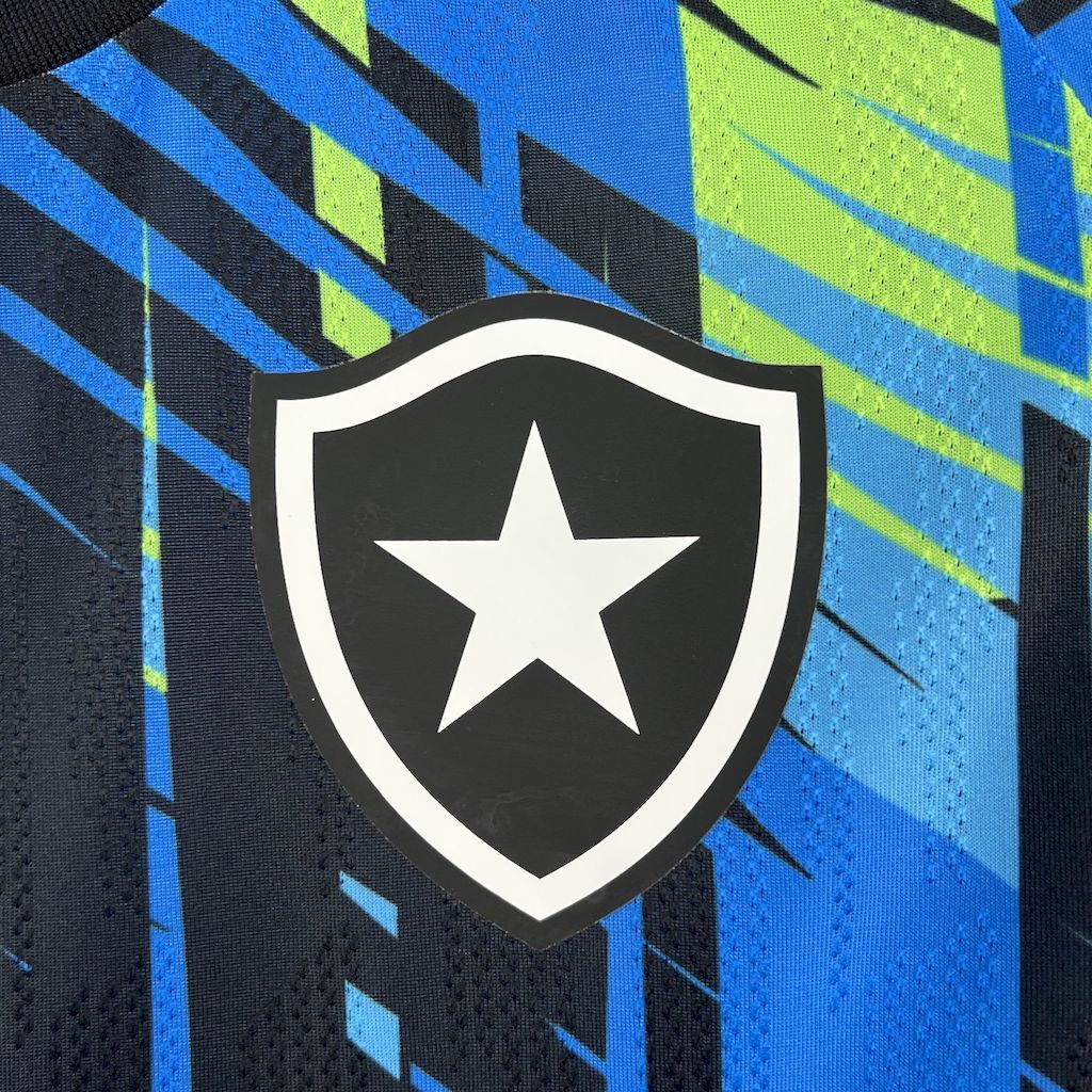 Camisa Botafogo 2025 Goleiro Home (Com Patrocínio) - (Torcedor)