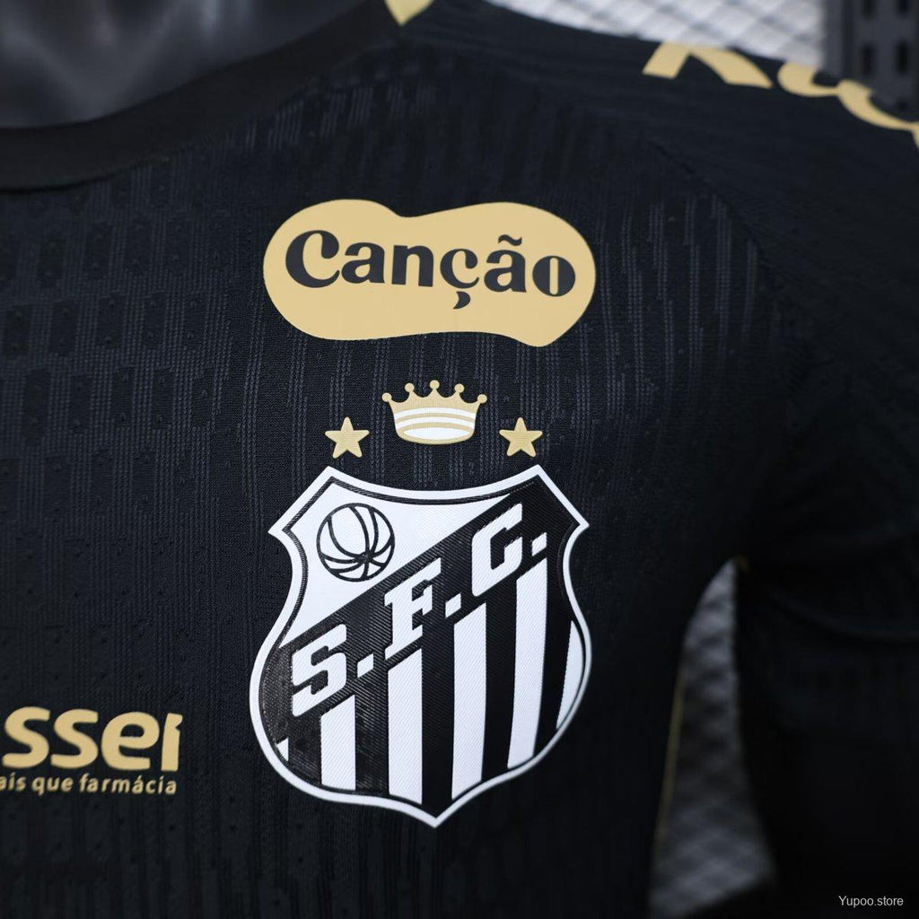 Camisa Santos 2025 Treino (Todos os Patrocínios) - (Jogador)