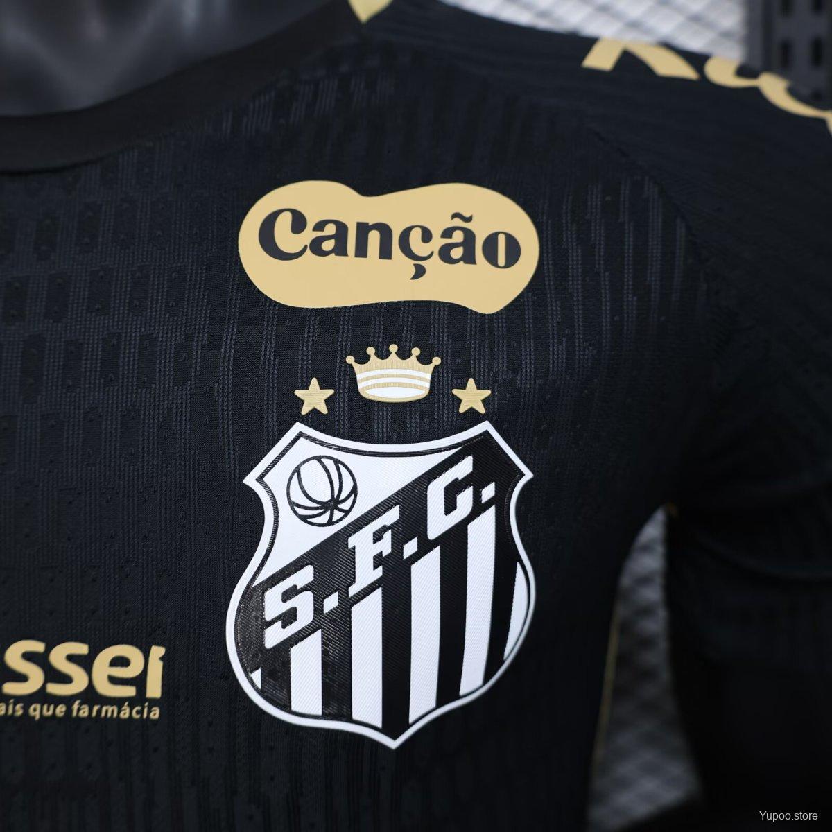 Camisa Santos 2025 Treino (Todos os Patrocínios) - (Jogador)