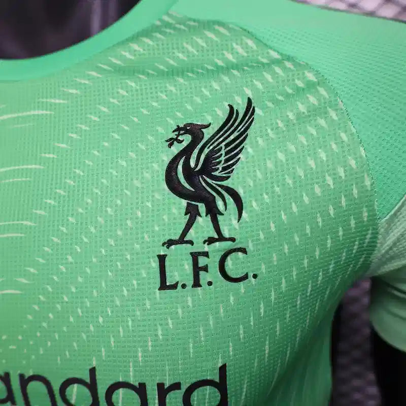 Camisa Liverpool 25/26 Goleiro Home - (Jogador)