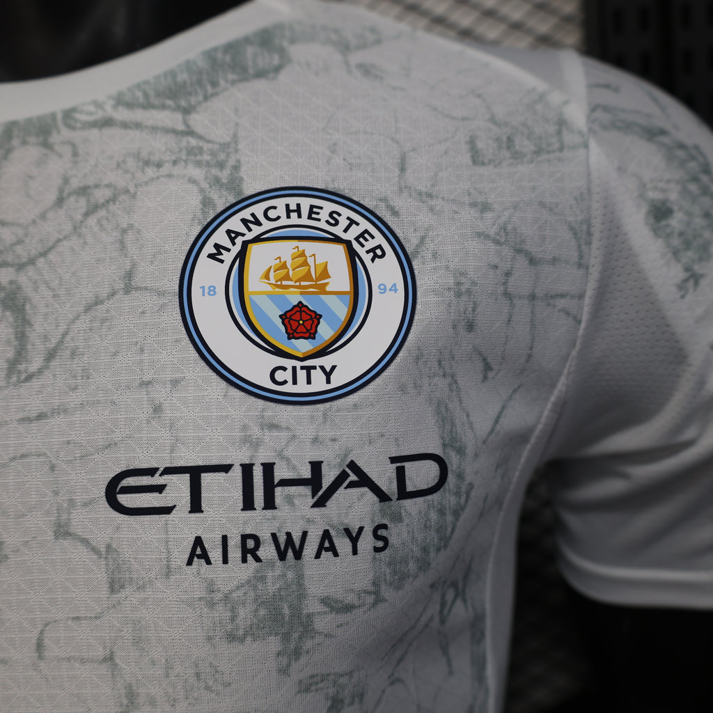 Camisa Manchester City 2025 Away Copa do Mundo de Clubes - (Jogador) Manga Longa