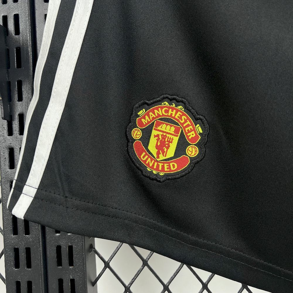 Shorts Manchester United 25/26 Home (Black) - (Torcedor)