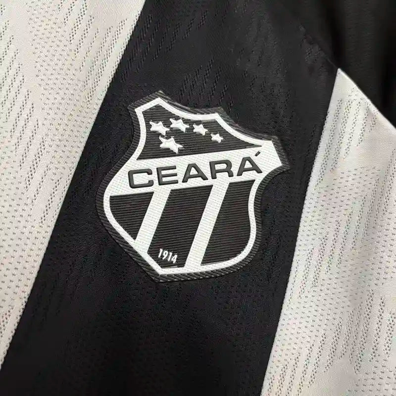 Camisa Ceará 2025 Home (Todos os Patrocínios) - (Torcedor)