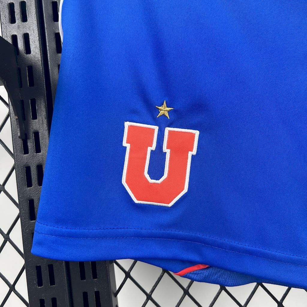 Shorts Universidad de Chile 2025 Home - (Torcedor)