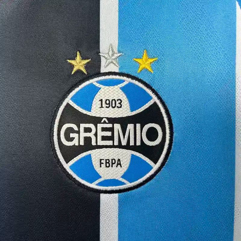 Camisa Grêmio 2025 Home - (Torcedor) Manga Longa