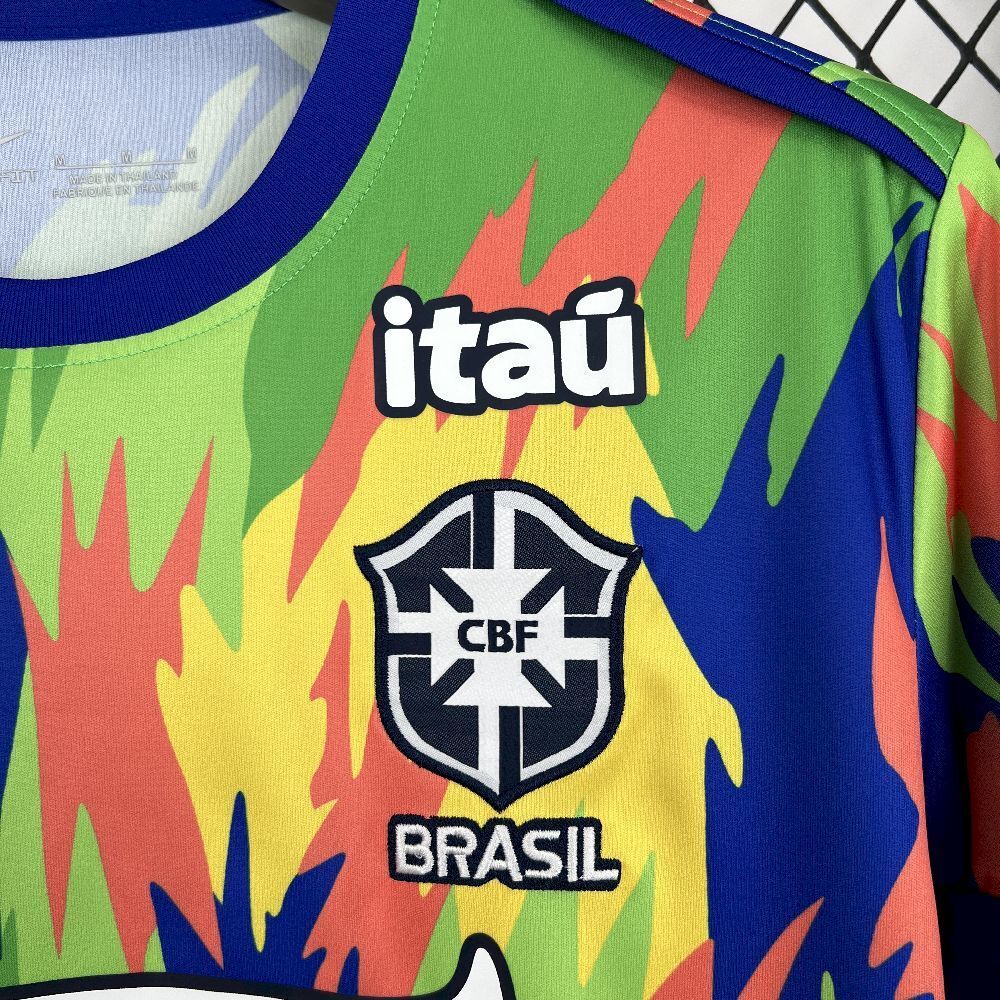 Camisa Brasil Feminino 2025 Pré-Jogo - (Torcedor)
